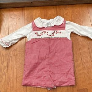 Christmas smocked size 18 months